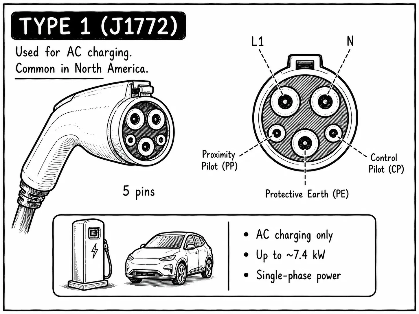 Type 1 Connector